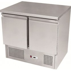 Stół chłodniczy 2-drzwiowy agregat na dole 900x700x868 mm   ESL3801