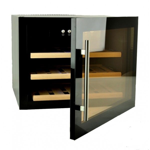 Witryna chłodnicza na wino winiarka do zabudowy 18 butelek Szron SW-18