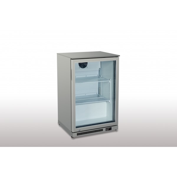 Witryna Barowa 1-Drzwiowa Nierdzewna POJ. 126L DBQ126S