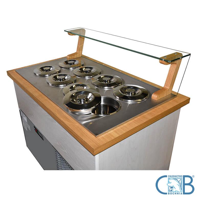 Konserwator do lodów Juka MALAGA - 4 kuwety