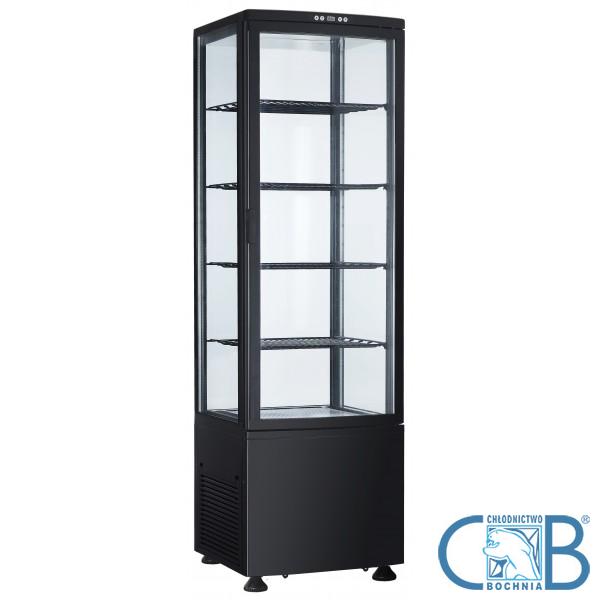 Witryna chłodnicza (poj. 235 l) RT-235L B   CZARNA