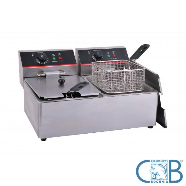 Frytownica elektryczna 2-komorowa TEF-8L-2 Indeks: FRYT.CH TEF-8L-2