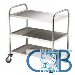 Wózek kelnerski 3-półkowy (skręcany) BDR3-1 Indeks: MAG2.WT-A00503