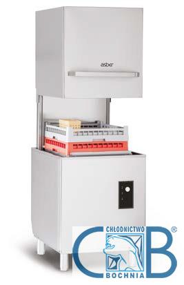 ZMYWARKA KAPTUROWA ASBER TECH GT-H510 W B DD HIGH POWER z POMPĄ SPUSTOWĄ I PŁUCZ. 2 DOZ. moc 17,7kW