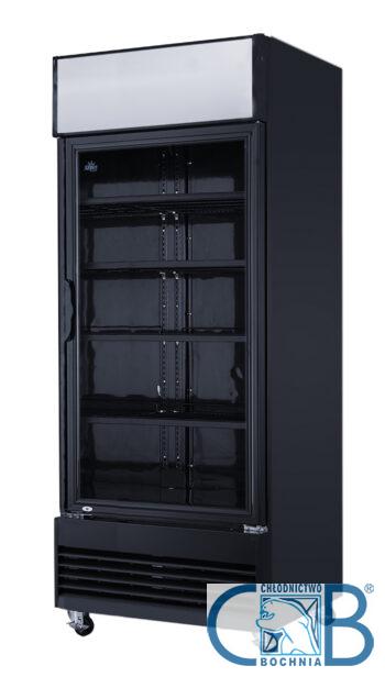 Witryna chłodnicza przeszklona czarna 660L    LG 660BFM BLACK   szer. 85 cm