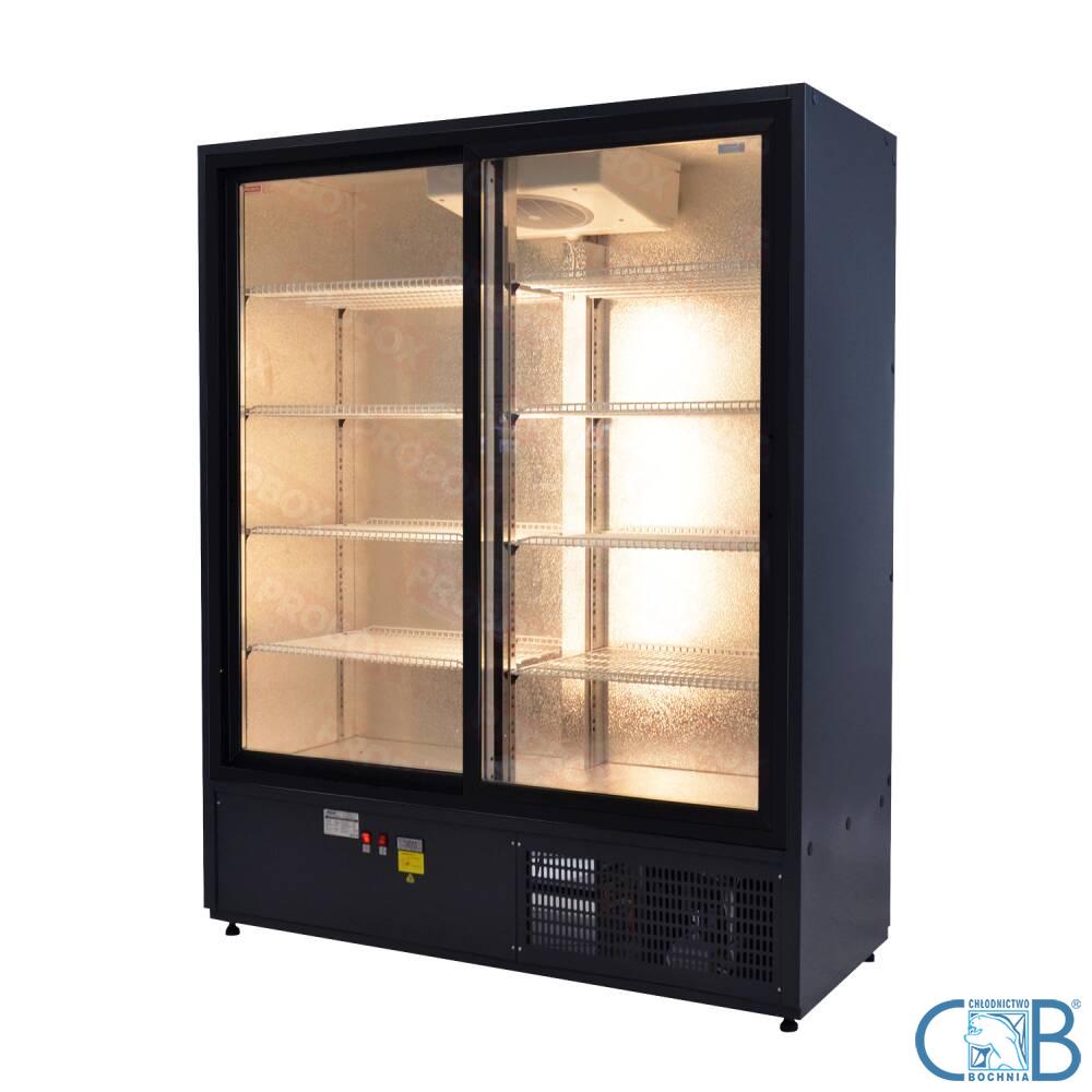 Szafa chłodnicza - Mawi Bochnia  - drzwi przeszklone przesuwne CC 1600 SGD 1600 × 650 × 1990