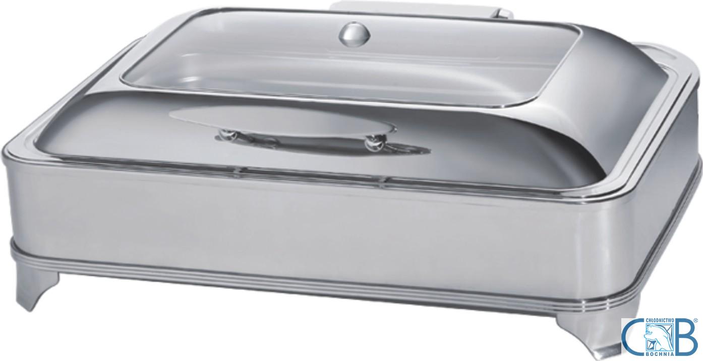 Podgrzewacz elektryczny przeszklona pokrywa GN1/1 0,38kW 58x44x26cm   AT61593